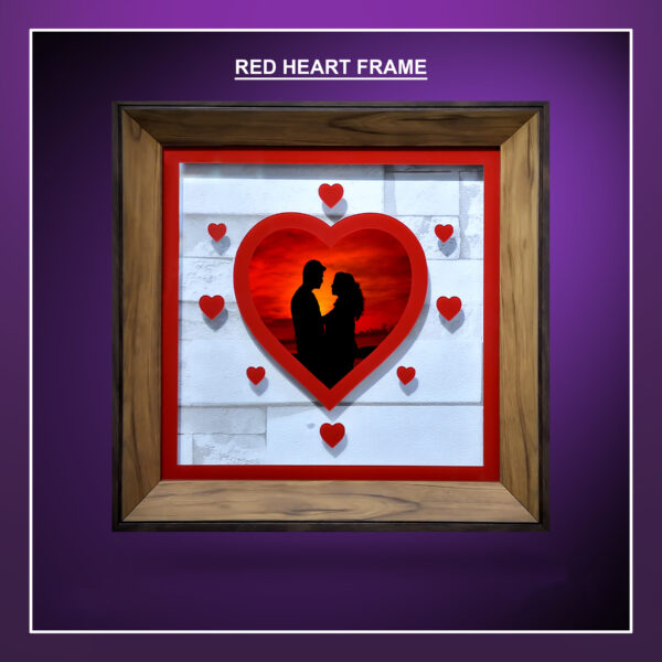 Red Heart Frame