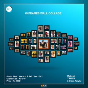 45 Frames Wall Collage