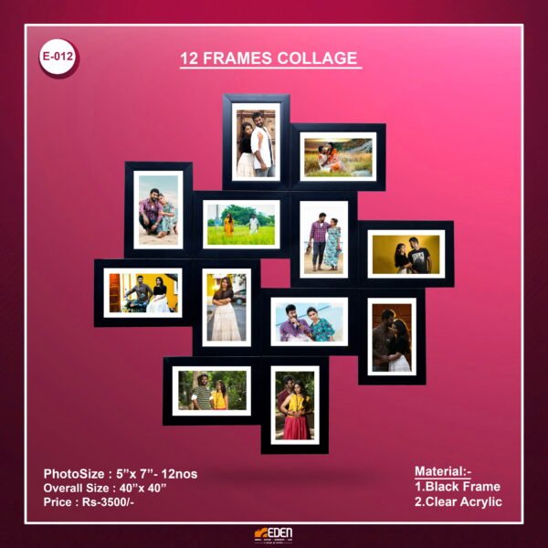 12 Frames Collage