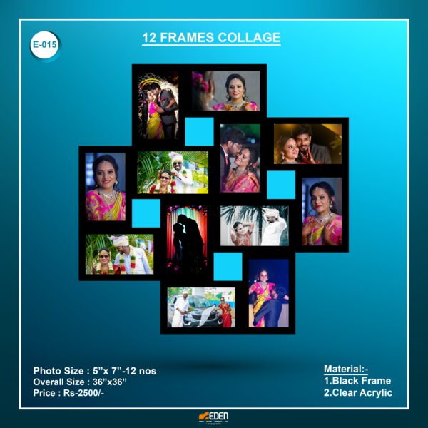 12 Frames Collage