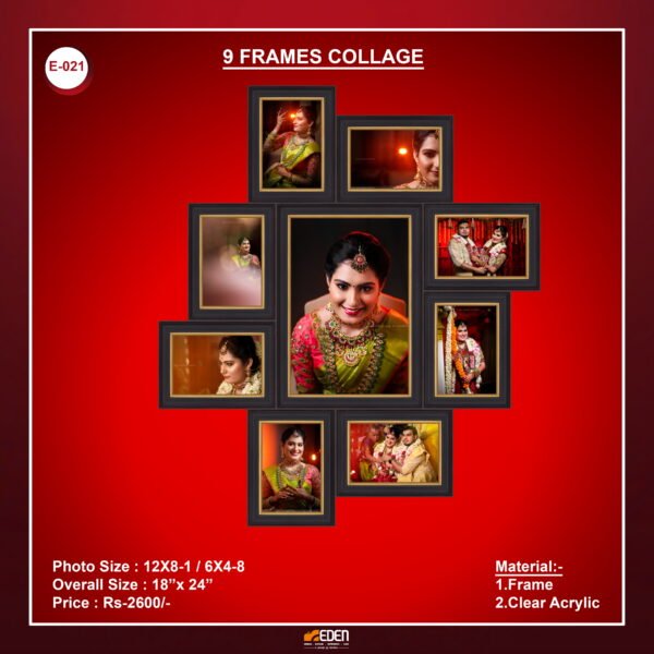 9 Frames Collage
