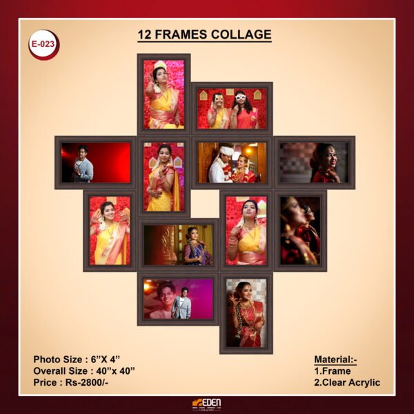 12 Frames Collage