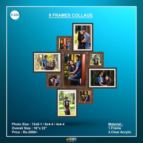9 Frames Collage
