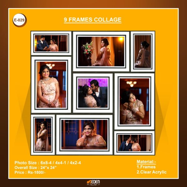 9 Frames Collage