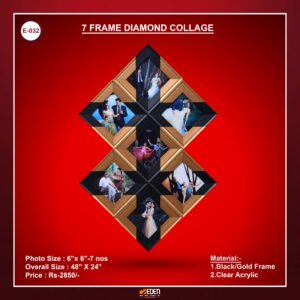 7 Frame Diamond Collage