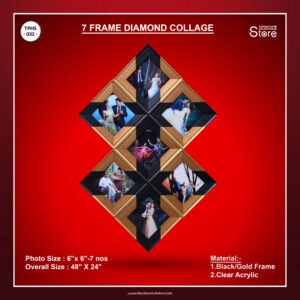 7 Frame Diamond Collage