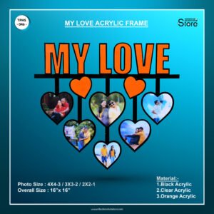 My Love Acrylic Frame
