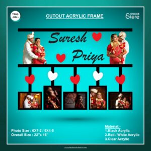 TPH Store - 054 Cutout Acrylic Frame