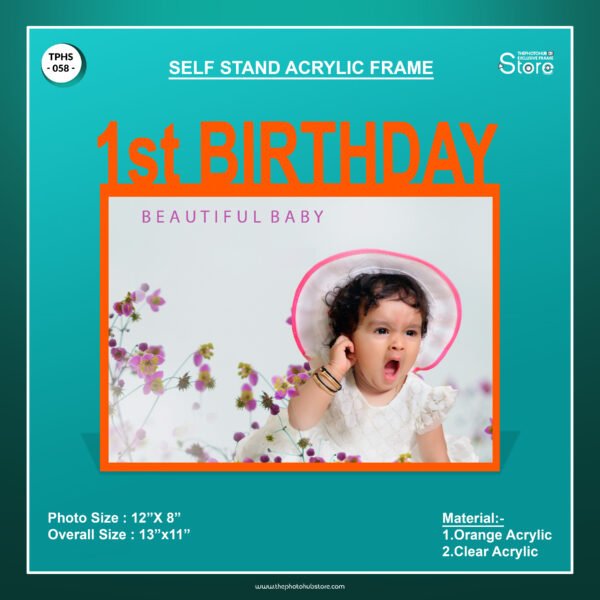 Self Stand Acrylic Frame