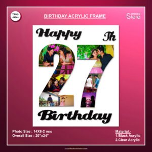 Birthday Acrylic Frame