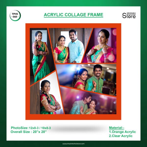 Acrylic Collage Frame