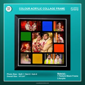 TPH Store - 073 Colour Acrylic Collage Frame