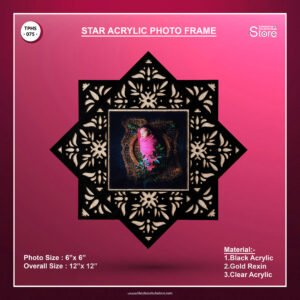 Star Acrylic Photo Frame
