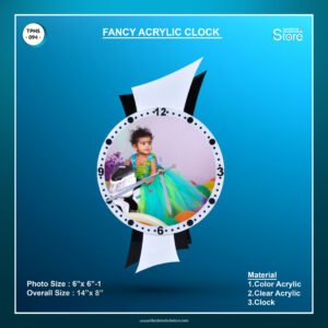 TPH Store - 094 Fancy Acrylic Clock