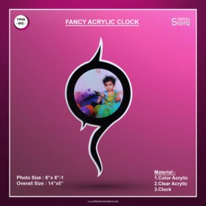 TPH Store - 095 Fancy Acrylic Clock
