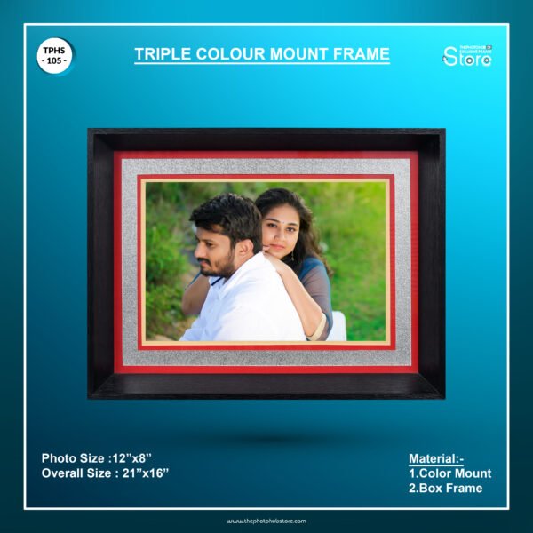 Triple Colour Mount Frame
