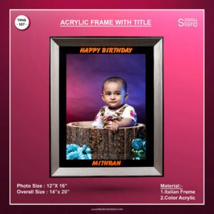 Acrylic Frame With Title