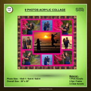 TPH Store - 113 9 Photos Acrylic Collage