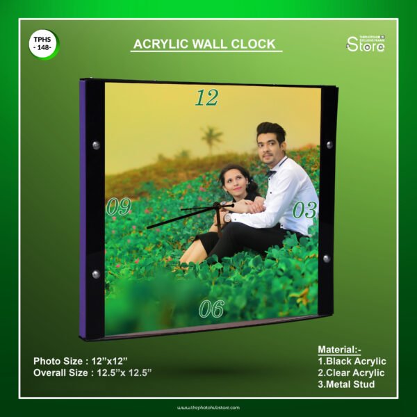 TPH Store - 148 Acrylic Wall Clock