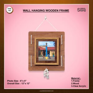 Wall Hanging Wooden Frame