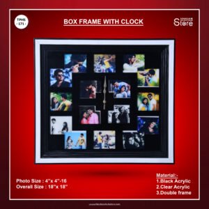 TPH Store - 171 Box Frame With Clock