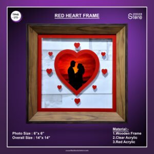 Red Heart Frame
