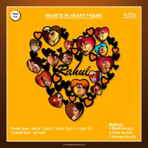TPH Store - 174 Hearts In Heart Frame