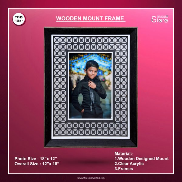 Wooden Mount Frame