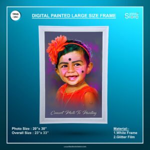 TPH Store - 194 Digital painted Large Size Frame